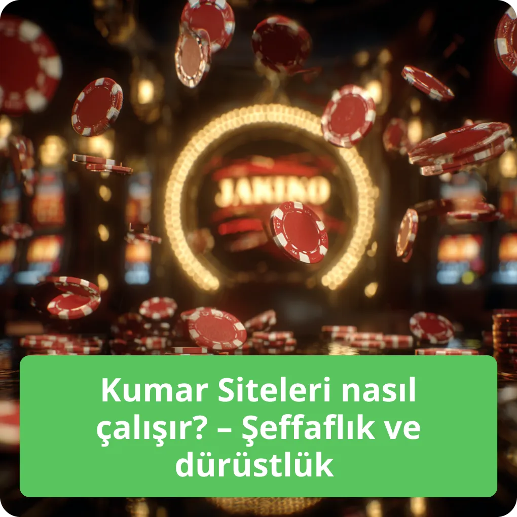 Kumar Siteleri nasıl çalışır? – Şeffaflık ve dürüstlük